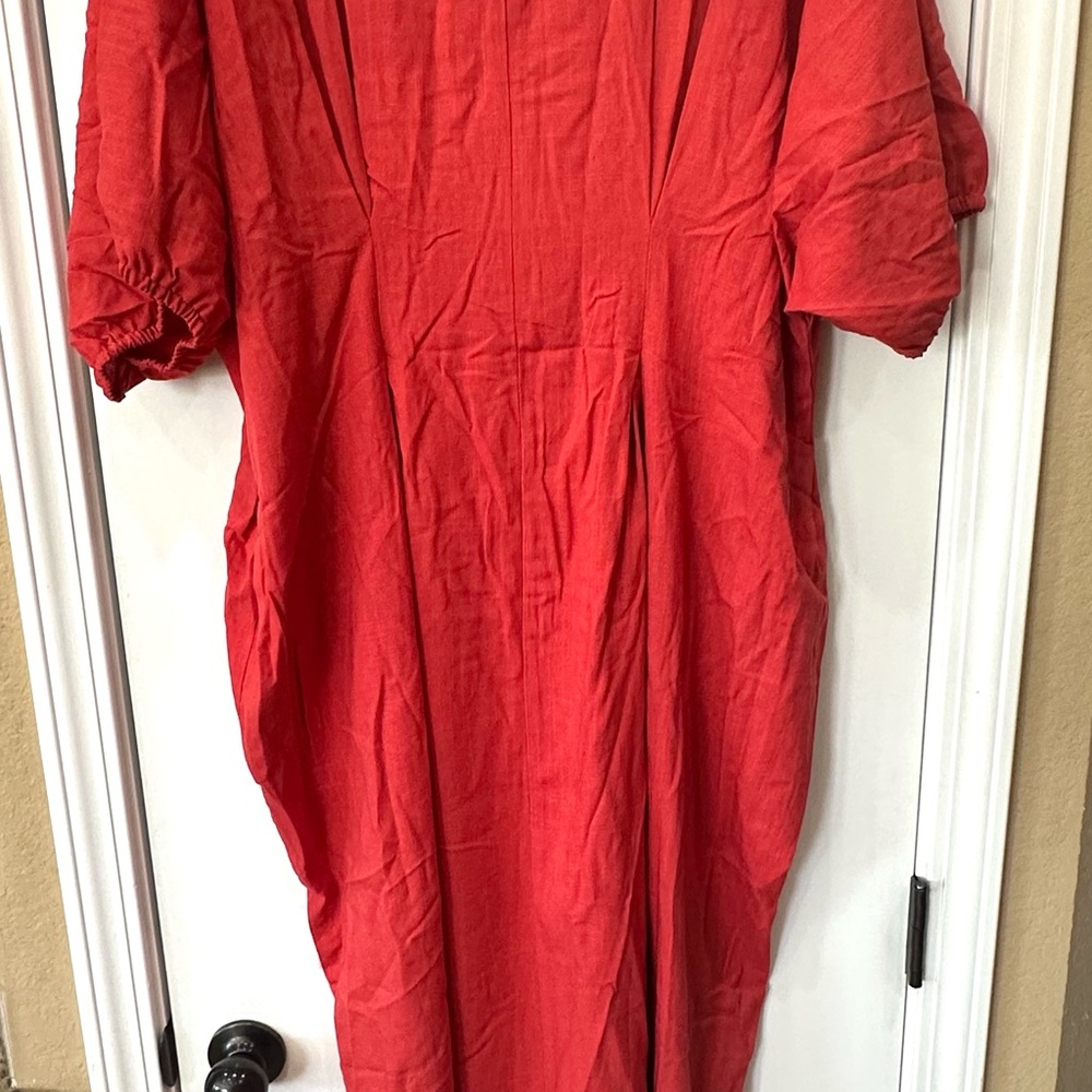 Uoozee Red Maxi Dress NWT